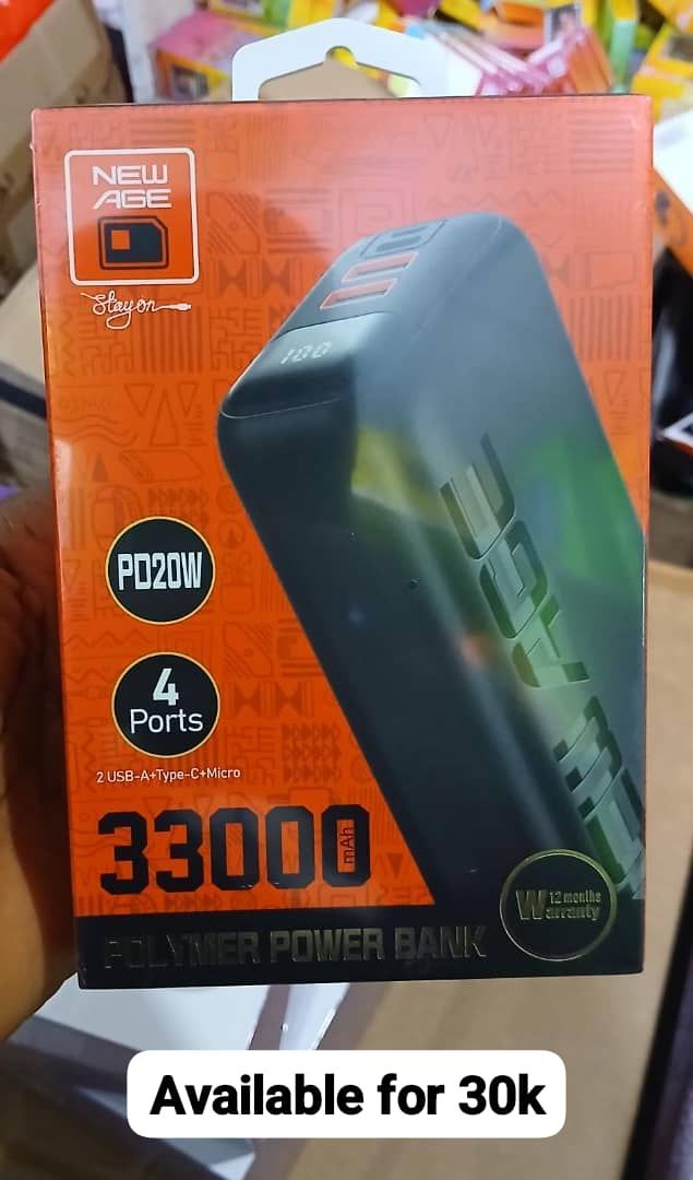 33000 amps power bank