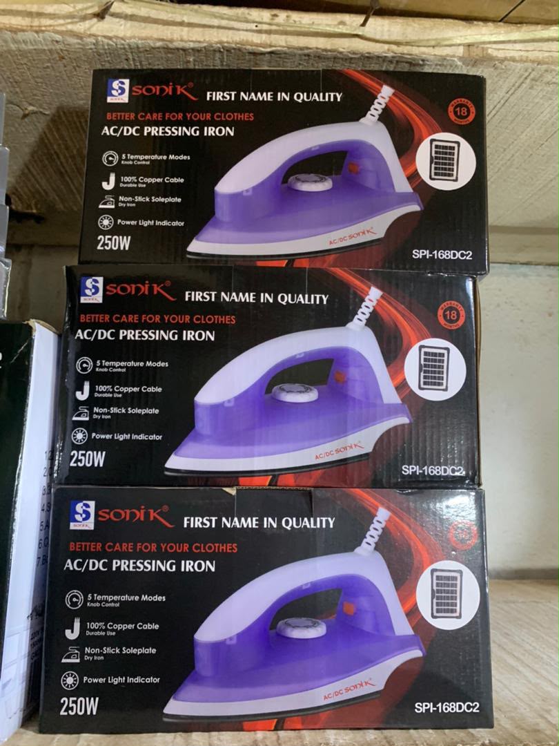 Pressing iron