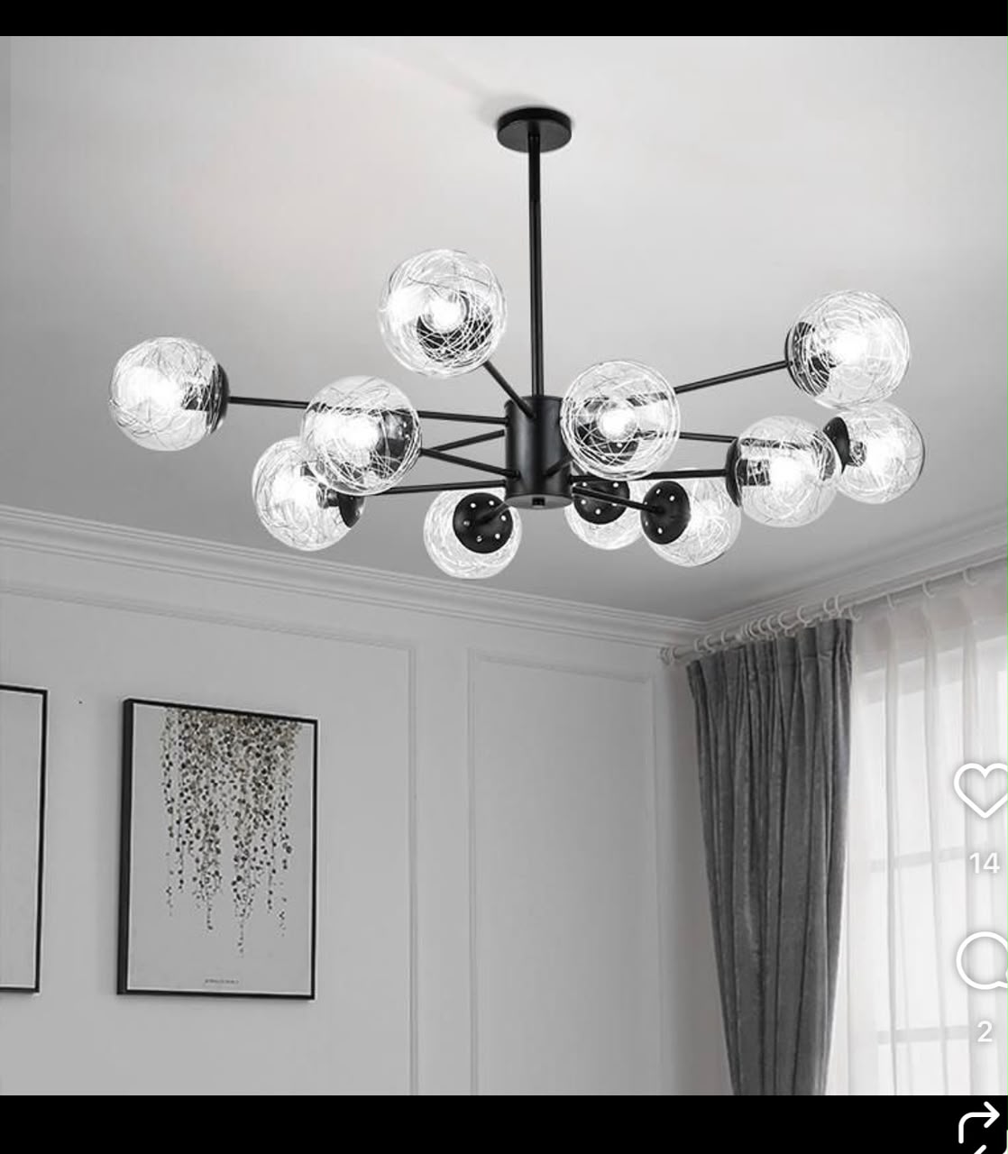 Led chandelier